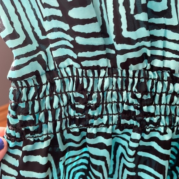 Super cute One shoulder Dress Sz Large - Picture 3 of 4